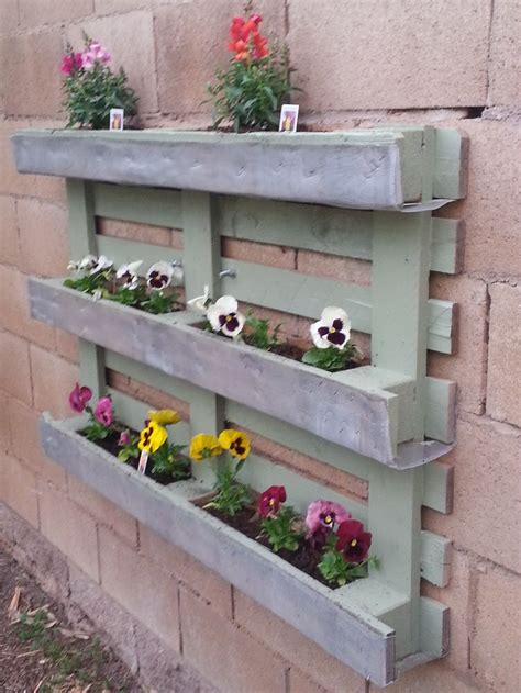 Here is an easy and cost saving way to make your own planter box 1. 25 Easy DIY Plans and Ideas for Making a Wood Pallet ...