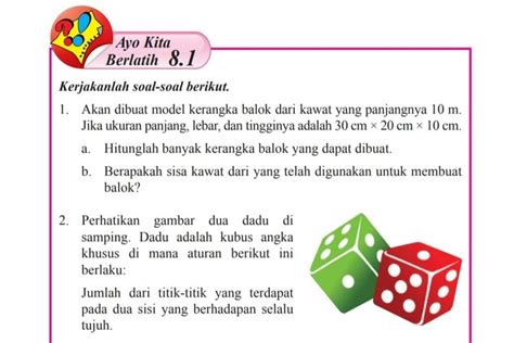 Kunci Jawaban Matematika Kelas Halaman Nomor