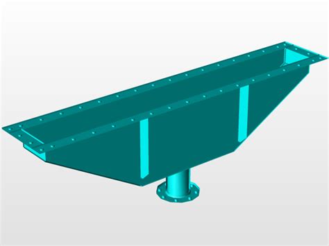 Discharge Chute 3d Cad Model Library Grabcad