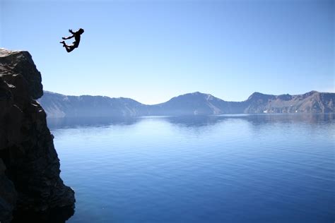 Wallpaper Id 793750 Cliff Jumping Nature Jump Off Person