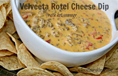 Jan 23, 2015 · kraft and conagra gave me velveeta and ro*tel products for this sponsored post. Velveeta Rotel Cheese Dip - I double the recipe and use ...