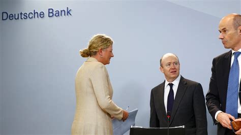 Deutsche bank never asks for more than one tan per transaction! Deutsche Bank C.E.O. Calls for More European Bank Mergers ...