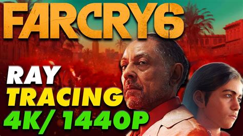 Far Cry Rtx Gameplay K Ray Tracing Performance Youtube