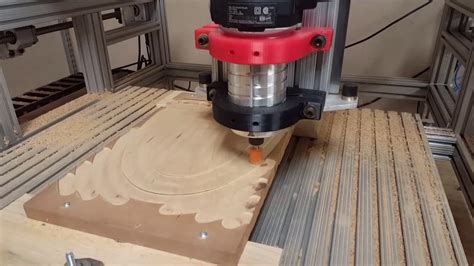Probably the most imporatant part of the cnc machine and the most challenging to implement. First real part on my DIY cnc build! - YouTube