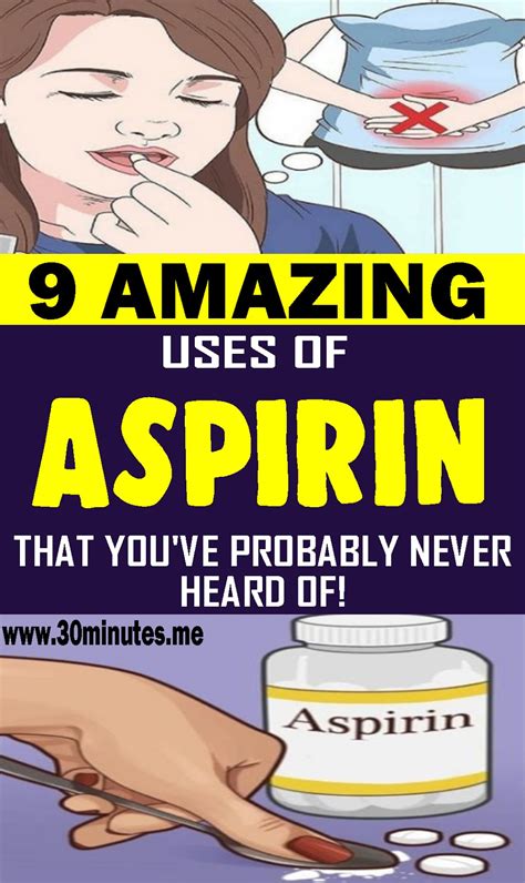 9 Amazing Uses Of Aspirin That Youve Probably Never Heard Of Health