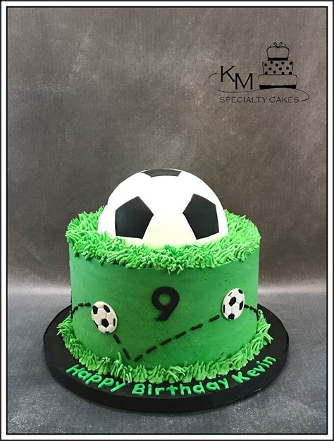 Soccer Ball Cake Football Birthday Cake Soccer Birthday Cakes 6th
