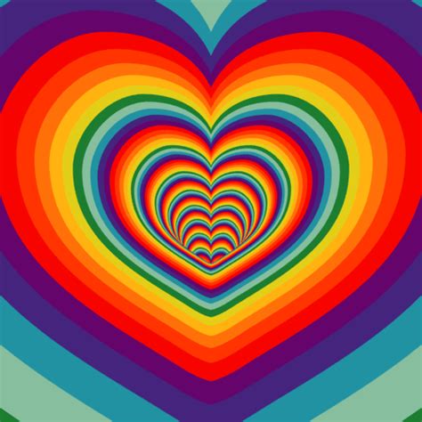 Arriba 105 Imagen Corazones De Colores Con Fondo Negro Gif Alta