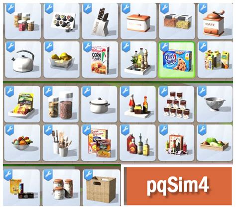 Pantry Set At Pqsims4 Sims 4 Updates