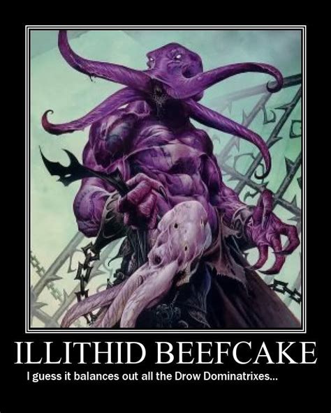 Illithid Beefcake Mindflayer Mind Flayer Dungeons And Dragons Dnd D D