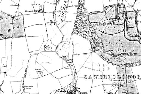 Old Maps Hunsdon Village Web