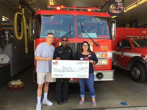Homes For Heroes Foundation Donates To Fallen Firefighter Funds