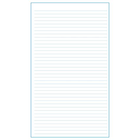 Blank Sheet For Typing