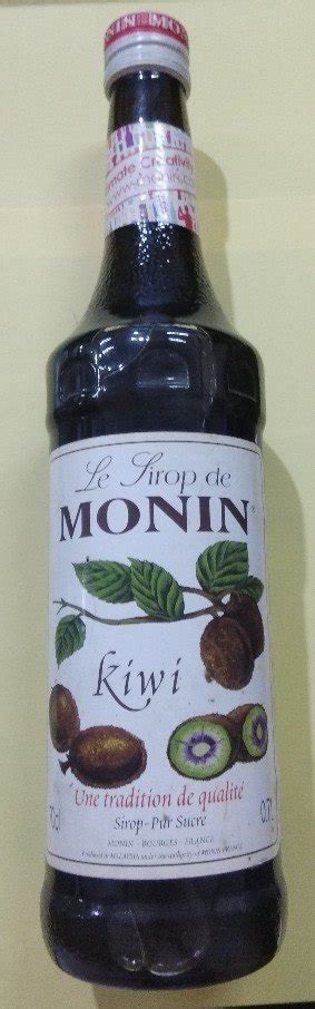 Bottle Monin Kiwi Syrup 700 Ml At Rs 800bottle In Navi Mumbai Id 21533116355