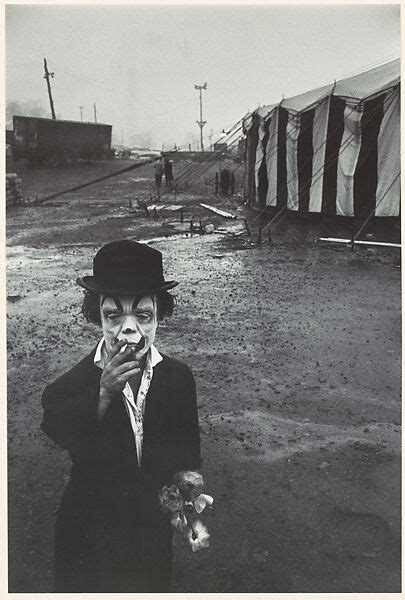 Bruce Davidson Clown And Circus Tent The Metropolitan Museum Of Art