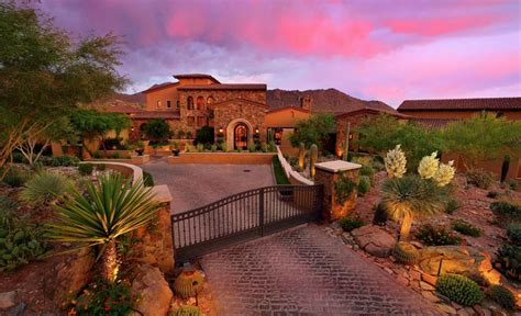 10995 Million 15000 Square Foot Mansion In Scottsdale Az Homes Of