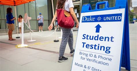 Nearly 1 Million Tests Mark End To Part Of Dukes Covid 19 Response