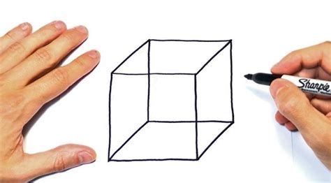 Cómo Dibujar Un Cubo En 3d De Forma Muy Sencilla