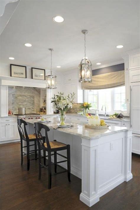 White Kitchen Cabinets Dark Brown Island The Best Kitchen Ideas