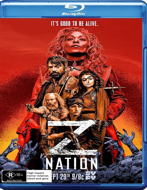 Z Nation Season 1 2 3 And 4 11 Discs Non Usa Format Region B Import Australia Amazon