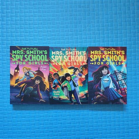 3 Books Collection Boxed Set Mrs Smith S Spy School For Girls 1 Mrs Smith S Spy School