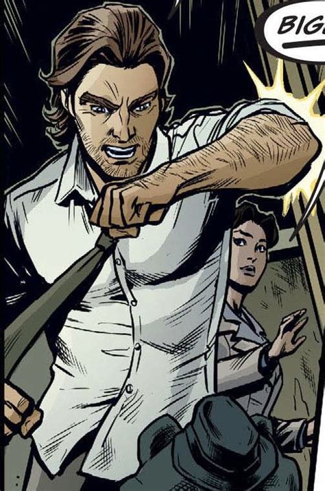 Bigby From Comics “fables The Wolf Among Is” The Wolf Among Us