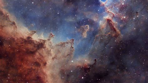 Download Wallpaper 2560x1440 Galaxy Nebula Stars Space Astronomy
