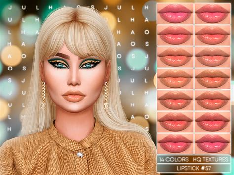 Julhaos Cosmetics Lipstick 57 The Sims 4 Catalog