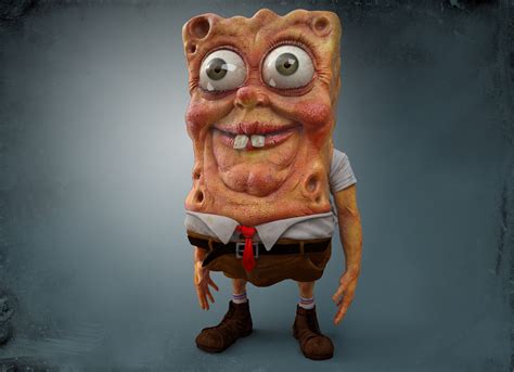 Images Of Realistic Cartoon Characters Spongebob Images And Photos Finder