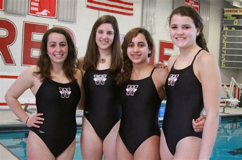 A Record Breaking Day For Weston High Girls Relay Team The Boston Globe