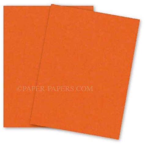 Astrobrights 11x17 Card Stock Paper Orbit Orange 65lb Cover 1000 Pk