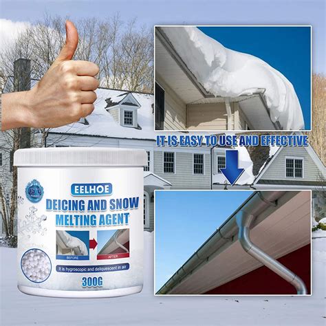 Review Happystar 100g300g Ice Melt Salt Deicer Safe Snow And Ice Melt