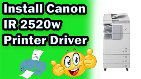 After you download this driver and run the installer, you will get many models of. How to Install Canon IR 2520w IR 2530 Printer Driver and ...