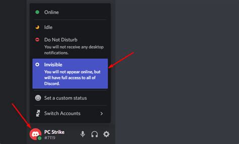 How To Go Invisible On Discord 2024 Method Pc Strike