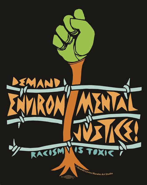 Demand Environmental Justice T Shirt 2x 4x Poster Art For Social