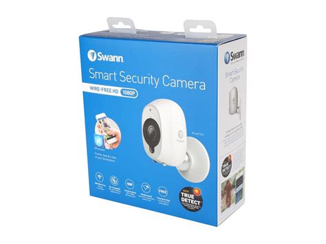 Swann Smart Security Camera 1080p Full Hd Wireless Security Camera