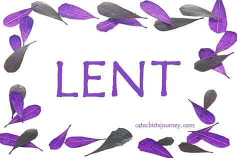 Lent Love Enjoy Nurture Transform Catechists Journey