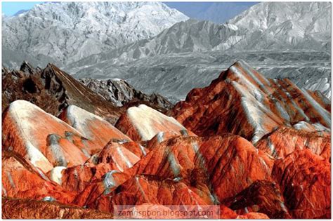 Infojelita 6 Foto Gunung Warna Warni Keajaiban Dunia