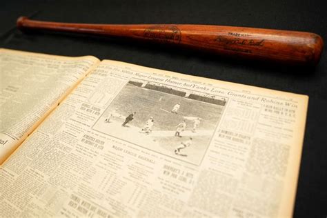 Shorts Babe Ruth S 500th Home Run Bat Sells For 1m Rediff Sports