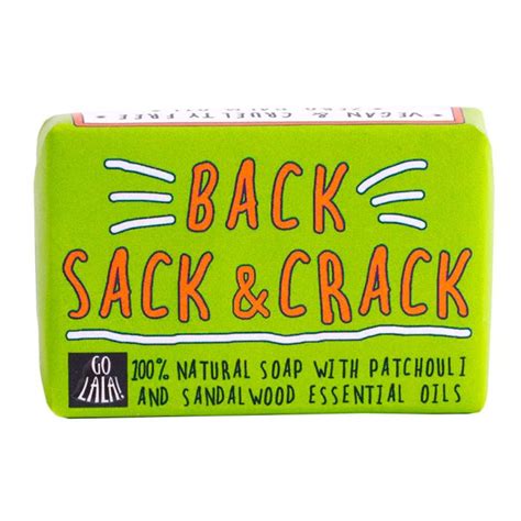 Back Sack And Crack Soap Bar Utility T Uk