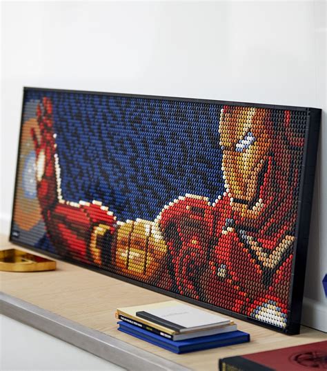 Lego Art Marvel Studios Iron Man Décor Set 31199 Harrods Ae