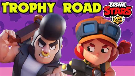 Trophy Road Brawlers Only Showdowns With Subs Brawl Stars Youtube