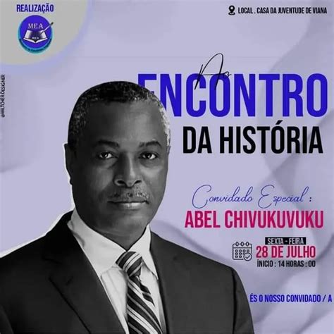 Projecto Do Mea Chivukuvuku Vai Ao “reencontro Com A História” Radio Angola