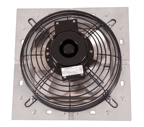 Shutter Mounted Wall Exhaust Fans 8 Inch W 9 Cord And Plug 300 Cfm Var