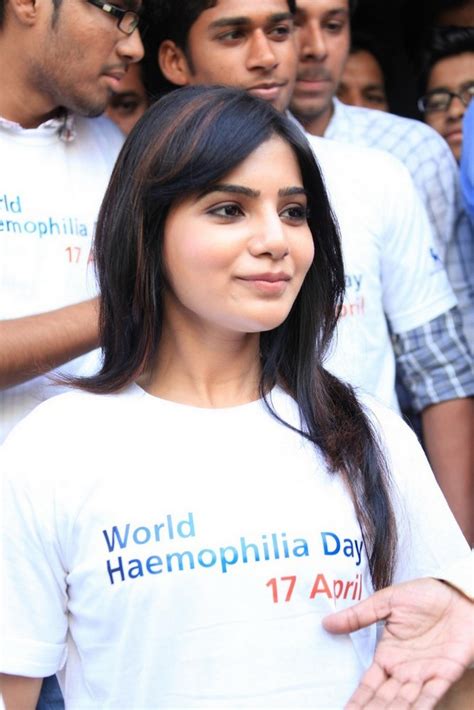 Samantha Online Samantha Stills At Hemophilia Society By Desipixer