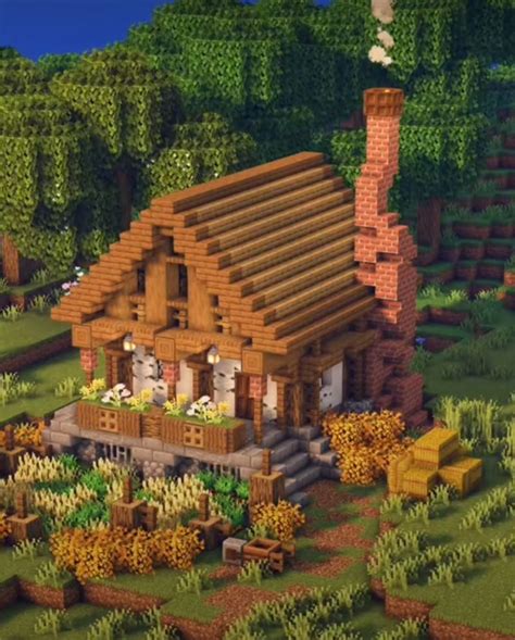 Cozy Cottagecore Minecraft House
