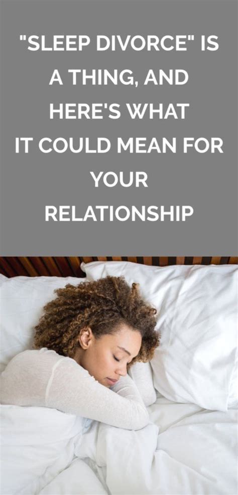 Why A Sleep Divorce Might Be The Best Thing For You And Your Partner Divorce Sleep