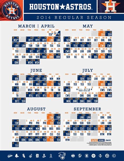 Printable Astros Schedule April Pm