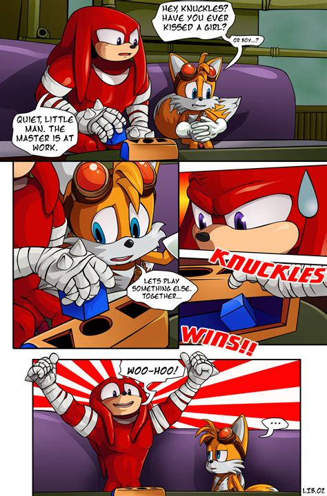 Post Comic Knuckles The Echidna Nearphotison Sonic Boom Sonic