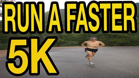 How To Run A Faster 5k On Race Day 5km Tips For Success Youtube