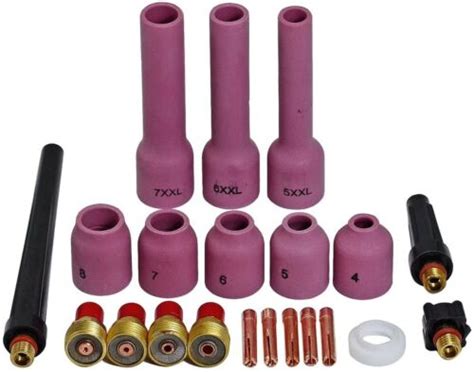 Tig Gas Lens Collet Body Assorted Size Fit Sr Wp Tig Welding